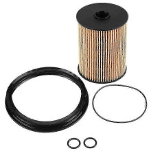 Fuel Filter Kit with Sealing Rings for 2002-2008 Mini Cooper Models 16146757196 Replacement Part Automotive Engine Maintenance