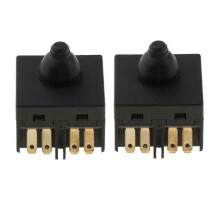 2Pcs Angle Grinder Switch Push Button Switch for 100Mm 4In Angle Grinder 100 Polisher Accessory Push