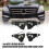 1Pair Car Front Door Handle Base A2517600934 A2517602034 3
