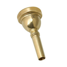 12C Gold Small Shank Trombone Mouthpiece Replacement, Durable Copper Alloy Accessory