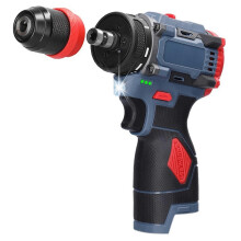 16.8V 2-In-1 Lithium Drill Electric Screwdriver Multi-Function Power Tool 45Nm Torque Brushless Motor Screw Driver B