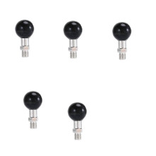 5pcs 1Inch Ball Base M10 x 1.25 Male Thread Mount | Motorcycle Motorbike compatible
