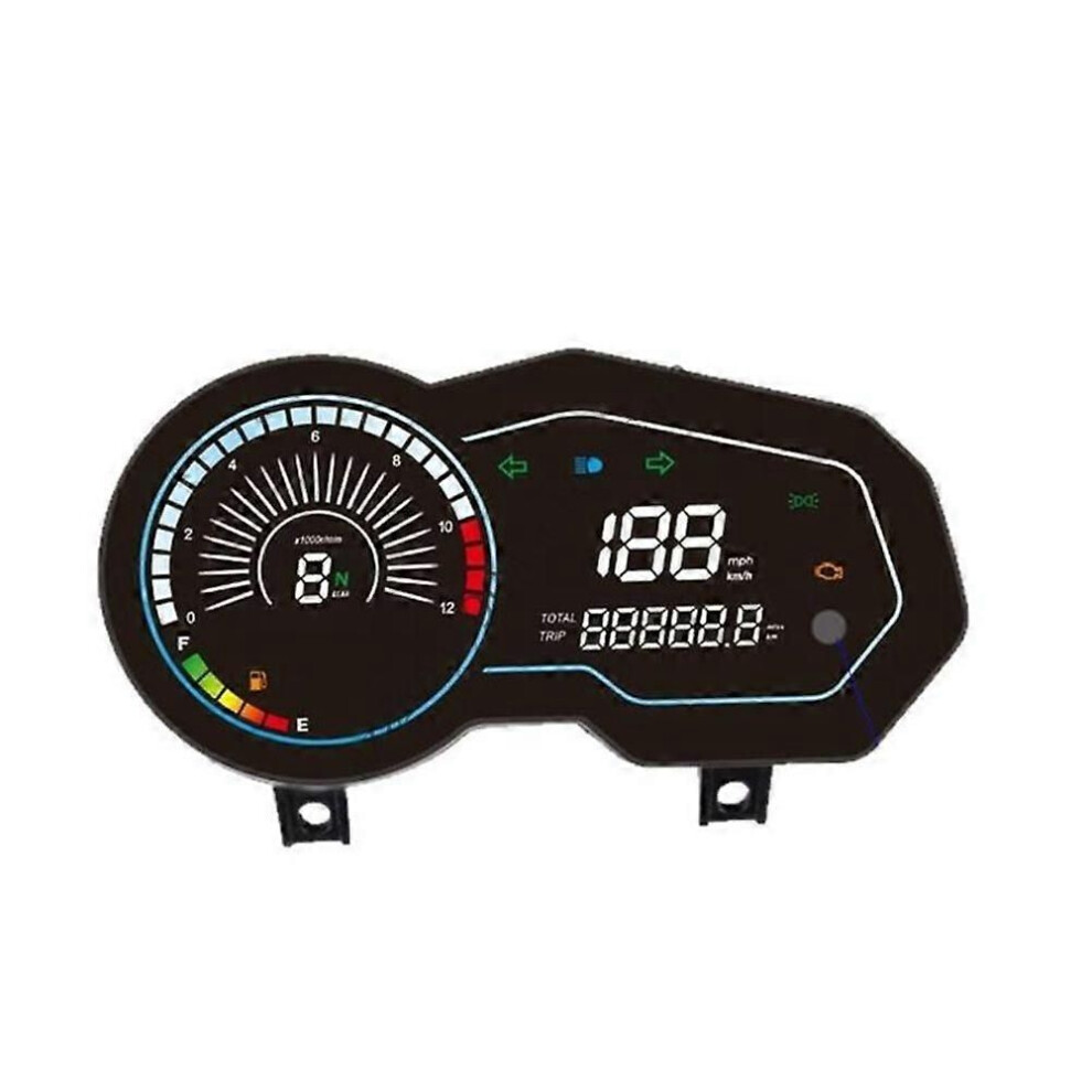 Multifunctional Motorbike Dashboard With Speedometer For 150Z 150Sz 170Z Clear Large Display 9152359385855