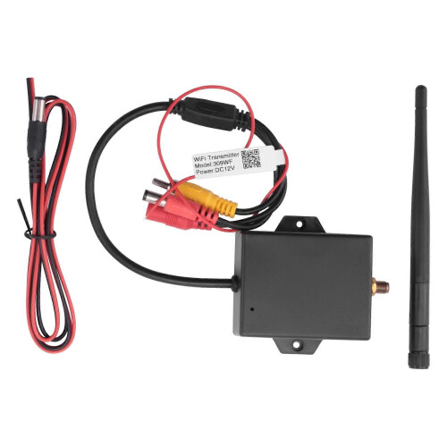 WiFi Wireless Transmitter Module Car Backup Camera AV Video Rear View Kits Black 2