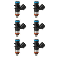 6X Fuel Injector 0280158233 5184085AC for 2011-2019 Chrysler Dodge Ram Jeep 3.6L V6
