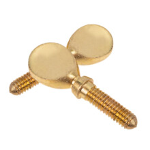 2pcs Brass Saxophone Neck Screw Set for Soprano Alto Tenor Sax , Quick Secure Adjustment