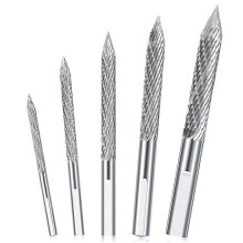 Set van 5 bandenboren in verschillende maten, hardmetalen freesboren voor bandenreparatie, bandenplakkers,