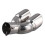 Dual Exhaust Tip Bolt-on Slant Cut Universal 3