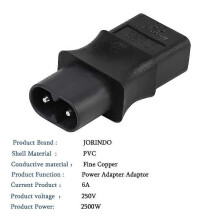 2-nastainen Iec 320 C8 uros - Iec 320 C9 naaras -verkkolaite 6A/250V EU-teollisuusvirtalähde