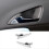 ABS Chrome A Pair Car Inner Door Handle Bezel Cover compatible for 2