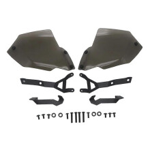 Motorcycle Handguard Extensions Hand Wind Shield Grey