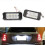 2 τεμάχια ανταλλακτικά φώτα πινακίδας LED για Mini Cooper R56 2006-2012 2