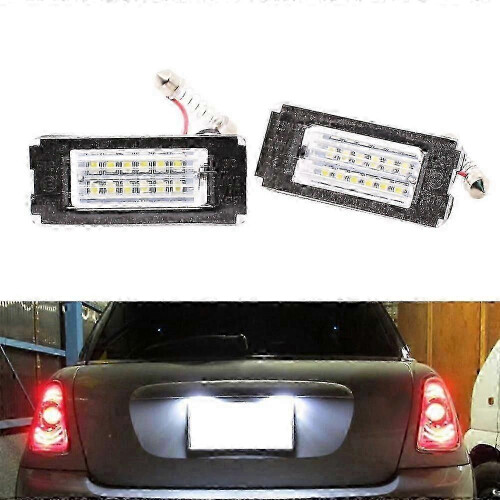 2 τεμάχια ανταλλακτικά φώτα πινακίδας LED για Mini Cooper R56 2006-2012 1