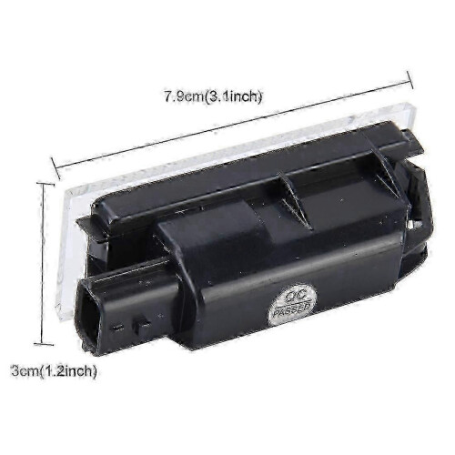 2 PCS License Plate Light for Renault SZRH 2