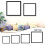 Solid Wood Square Photo Frame 6 Inch 5
