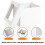 Pack of 10 Sturdy Cakes Boxes Feature See Through Lid-10IN 7