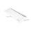 Clear Acrylic Keyboard Stand Riser for Desk Ergonomic Typing Angle SpaceSaving Transparent Display 2