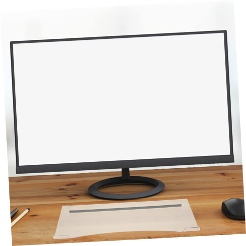 Clear Acrylic Keyboard Stand Riser for Desk Ergonomic Typing Angle SpaceSaving Transparent Display 2
