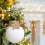 White Foam Christmas Baubles, Hanging Tree Ornaments 4