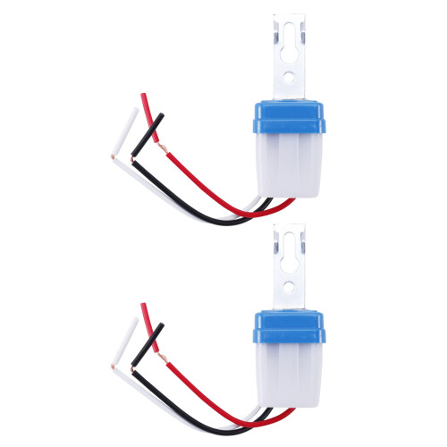 2X Sensor  AC  12V Street Lights Automatic Control Light Light Day and Night Detection Control Bright Dark Town