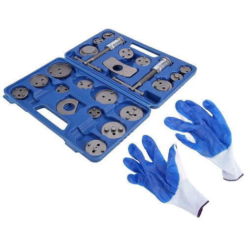 Brake Caliper Compression Tool Set Thrust Bolt Assemblies Retaining Plates Caliper Hangers Disc Adap 1
