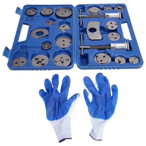 Brake Caliper Compression Tool Set Thrust Bolt Assemblies Retaining Plates Caliper Hangers Disc Adap 2