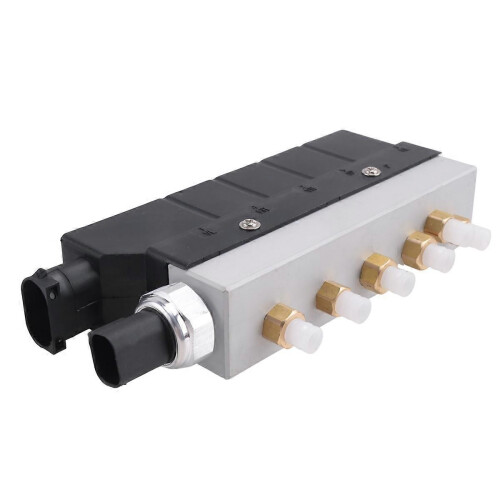 Bloque de válvulas de control de suspensión neumática C2C35166 2W935B696AA compatible con válvula de 1
