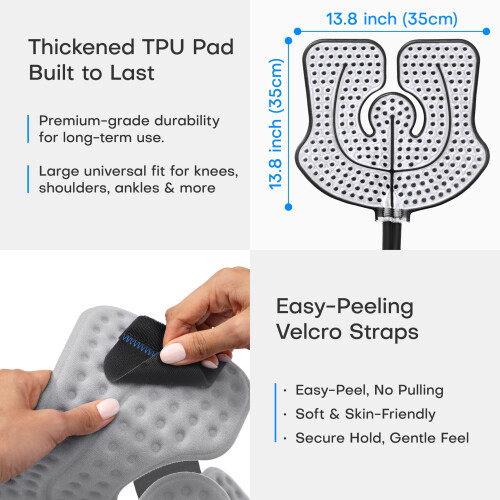 CF-1 Cold Therapy Machine for Knee Replacement, Ice Therapy System for Knee & Shoulder, Quite Cold Water System with Programmable Timer - ACL, TKR Aft 1
