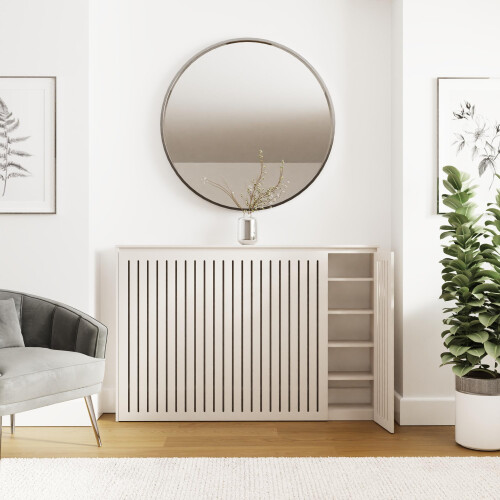 GFW Cooper Storage Radiator Cover Black 1