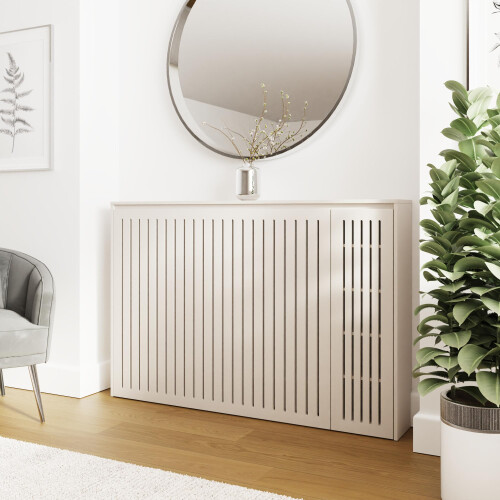 GFW Cooper Storage Radiator Cover Black 2