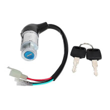 Interruttore di avviamento per moto Honda Spree NQ50 1984-1987 con cilindro e 2 chiavi, serratura elettrica.