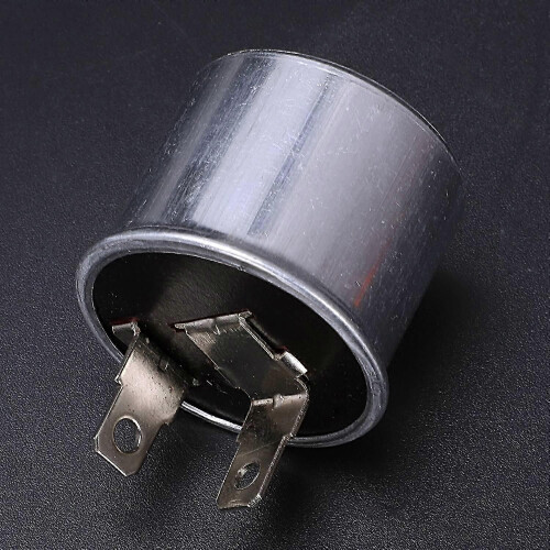 Classic Car 12V 2 Pin Turn Signal Flasher Relay Indicator Light 1