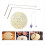 Coppers Dowsing Rods Set with Divining Rods+Pendulums+Divination Mat 2