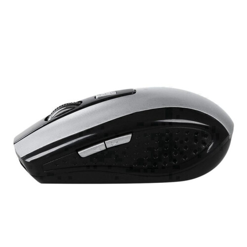 2X 2.4G Usb Receiver Wireless Optical Mouse Mice for Pc Laptop    ,Silver 1