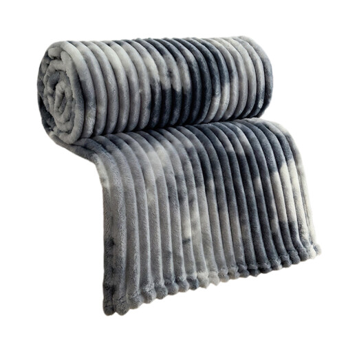 Couverture réversible en peluche King Size 108 x 90 pouces 1