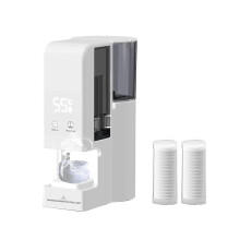 Automatische handdoekverwarmer, dispenser voor warme handdoeken, instelbare constante temperatuur van 55 C (131 F), EU-stekker.