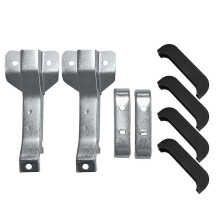 Truck 4 Core Heavy Duty Radiator Bracket Mount Kit for C10 C20 C30 1099ZB 1099ZC Upper&Lower Retainer Brackets