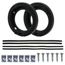 Car Speaker Mounts for Suzuki Jimny JB64 JB74 2018-2024 Audio Horn Refit Rings Mount for 6.3inch Speakers