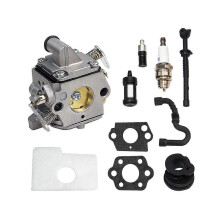For MS180 170 Carburetor Oil Saw C1Q-S57 017 018 1130-120-0603 Carburetor Gasket Kit