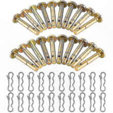 20er-Packung Scher- und Splinte für Schneefräsen-Ersatzteile, kompatibel mit den Modellen 738-04124 und 714-04040 P20211224501