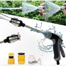 Hogedruk tuinslangreiniger, Turbo Washer Power Blaster Plus, efficiënte hogedrukreiniger voor schoonmaakklussen buitenshuis.