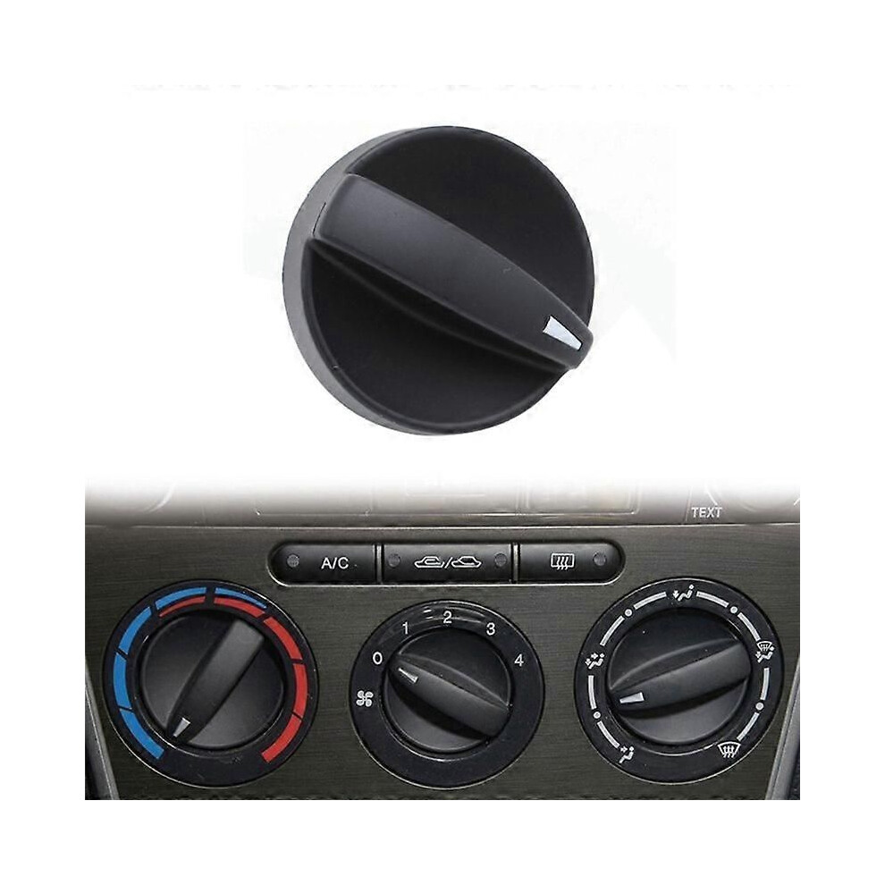 3Pcs Car A/C Heater Climate Control Switch Knobs Dials Cover For 2006-2008 6 Gv2w-61-195 Gv3a- 9152359487658