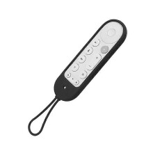 Siliconen beschermhoes voor afstandsbediening van tv-streamer 4K 2024, antislip, schokbestendig, opengewerkt ontwerp