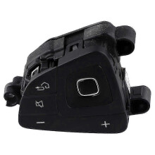 Steering Wheel Cruise Control Switch Button Left for W213 C238 E Class Black Com