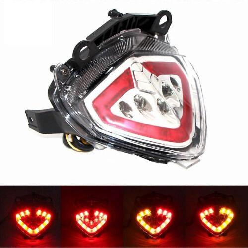 Φως πίσω LED μοτοσικλέτας, φως φρένων φλας, Lmap για Honda CBR500R 1