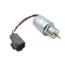 Électrovanne d'arrêt moteur 12 V PJ7415748 SA-3725-12 pour pelles hydrauliques EC13, EC15, EC15B, EC20, EC20B, EC25, EC30, EC35 et EC45