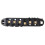 2X Roller Saddle Tune-O-Matic Guitar Bridge for   Electric Guitar Replacement (Black) 6
