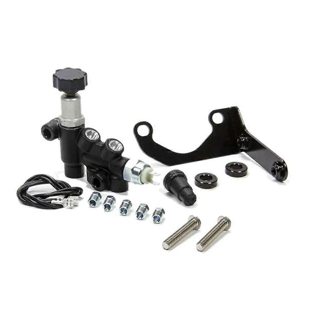 Universal Knob Adjustable Combination Proportioning Valve Kit For Wilwood Style 260-13190 260-11179 9152359403528