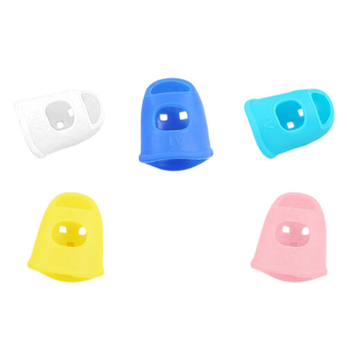 Portable Silicones Guitar Finger Guards For Left Hand-Clear 2