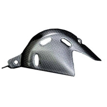 Carbon Fiber Motorcycle Engine Chain Guard Sprocket Cover Fairing for DUCATI Streetfighter V4 V4S Panigale V4R 2018-2024